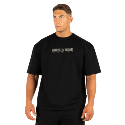 T-shirt oversize Callaway Gorilla Wear homme - Noir, visuel 1
