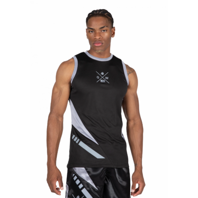 Débardeur Hornell Gorilla Wear homme - Noir/Gris, photo officielle 1