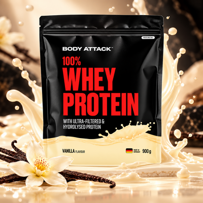 Body Attack 100% Whey Protein 900 g
