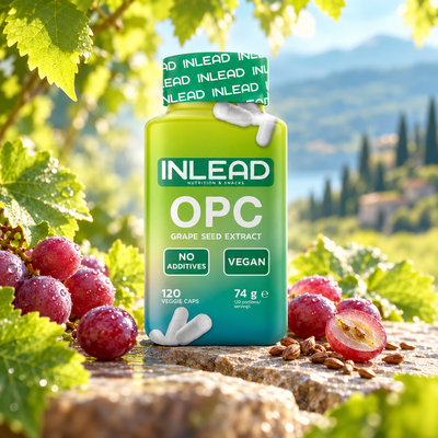 INLEAD OPC Extrait de pépins de raisin 120 capsules
