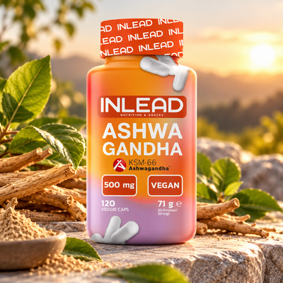INLEAD Ashwagandha KSM-66 120 capsules