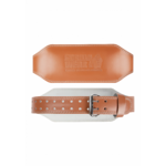 Ceinture Gorilla Wear cuir rembourré 15 cm marron – visuel officiel