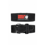 Gorilla Wear Gorilla Wear 4 Inch Leather Lifting Belt - Black, vue officielle principale