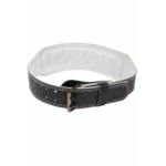 Gorilla Wear Gorilla Wear 4 Inch Padded Leather Lifting Belt - Black/Gray, vue officielle secondaire