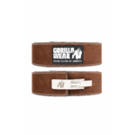 Gorilla Wear Gorilla Wear 4 Inch Leather Lever Belt - Brown, vue officielle principale