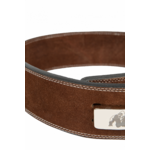 Gorilla Wear Gorilla Wear 4 Inch Leather Lever Belt - Brown, vue officielle secondaire
