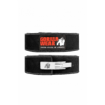 Gorilla Wear 4 Inch Leather Lever Belt - Black - photo officielle Gorilla Wear