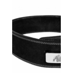 Gorilla Wear 4 Inch Leather Lever Belt - Black - autre vue officielle Gorilla Wear