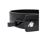 Gorilla Wear 4 Inch Carbon Leather Lever Belt - Black - autre vue officielle Gorilla Wear