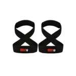 Premium Figure 8 Lifting Straps - Black – photo Gorilla Wear officielle