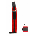 Wrist Wraps ULTRA - Black/Red – détail officiel Gorilla Wear