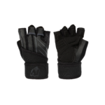 Dallas Wrist Wraps Gloves 2.0 - Black/Gray – photo officielle Gorilla Wear