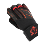 Dallas Wrist Wraps Gloves 2.0 - Black/Red – autre vue Gorilla Wear originale