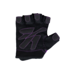 Womens Fitness Gloves - Black/Purple : deuxième photo officielle Gorilla Wear