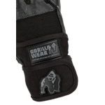 Dallas Wrist Wraps Gloves - Black, photographie Gorilla Wear 2