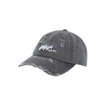Galway Distressed Cap - Washed Gray, photographie Gorilla Wear 1