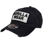 Harrison Cap - Black/White – photo Gorilla Wear 1