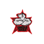 Écusson Gorilla Wear Beast Mode Legacy rouge, photo d'origine numéro 1