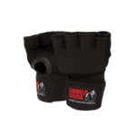 Gel Glove Wraps - Black/White – photo officielle Gorilla Wear 1