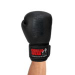 Montello Boxing Gloves - Black – photo officielle Gorilla Wear 2