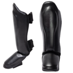 Mosby Shin Guards - Black – photo originale Gorilla Wear 1