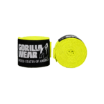 Boxing Hand Wraps - Yellow – photo originale Gorilla Wear 1