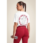 T-shirt oversize Vienna Gorilla Wear femme - Blanc, vue complémentaire 1