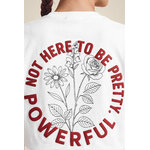 T-shirt oversize Vienna Gorilla Wear femme - Blanc, vue complémentaire 4