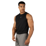 Débardeur Belfort noir Gorilla Wear homme, vue 1