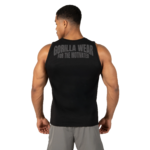Débardeur Belfort noir Gorilla Wear homme, vue 2