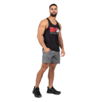 Débardeur Classic Training noir Gorilla Wear homme, vue 3
