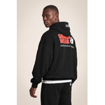 Sweat zippé Classic Oversized Gorilla Wear homme - Noir, photo 2