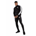 Veste de survêtement Stratford Gorilla Wear homme - Noir, vue officielle 3