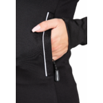 Veste de survêtement Rochelle Gorilla Wear femme - Noir, vue officielle 4