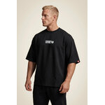 T-shirt oversize gaufré Idaho Gorilla Wear homme - Noir - vue 1