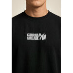 T-shirt oversize gaufré Idaho Gorilla Wear homme - Noir - vue 4