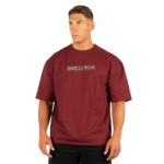 T-shirt oversize Callaway Gorilla Wear homme - Bordeaux - vue 1