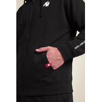 Sweat zippé Leon Gorilla Wear homme - Noir - vue 4