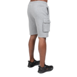 Short cargo Hudson Gorilla Wear homme - Gris chiné - vue 2