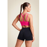 Brassière Whitney Seamless Gorilla Wear femme - Rose - vue 2