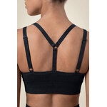Brassière Whitney Seamless Gorilla Wear femme - Noir - vue 5