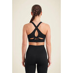 Brassière Hilton Seamless Gorilla Wear femme - Noir - vue 2
