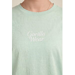 T-shirt oversize Vienna Gorilla Wear femme - Vert clair - vue 5