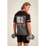 Maillot Tyler Football Gorilla Wear homme - Noir/Rouge, vue 1