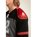 Maillot Tyler Football Gorilla Wear homme - Noir/Rouge, vue 4