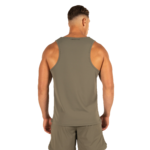 Débardeur Colton Gorilla Wear homme - Vert kaki, vue 2