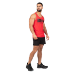 Débardeur Classic Training Gorilla Wear homme - Rouge, vue 3