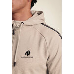 Veste à capuche Harvey Gorilla Wear homme - Beige, vue 4