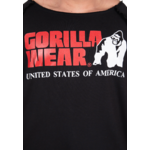 Classic Workout Top Gorilla Wear - Noir, vue 4