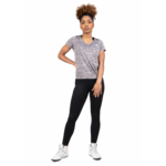 Elmira V-Neck T-shirt Gorilla Wear - Gris chiné - vue 3